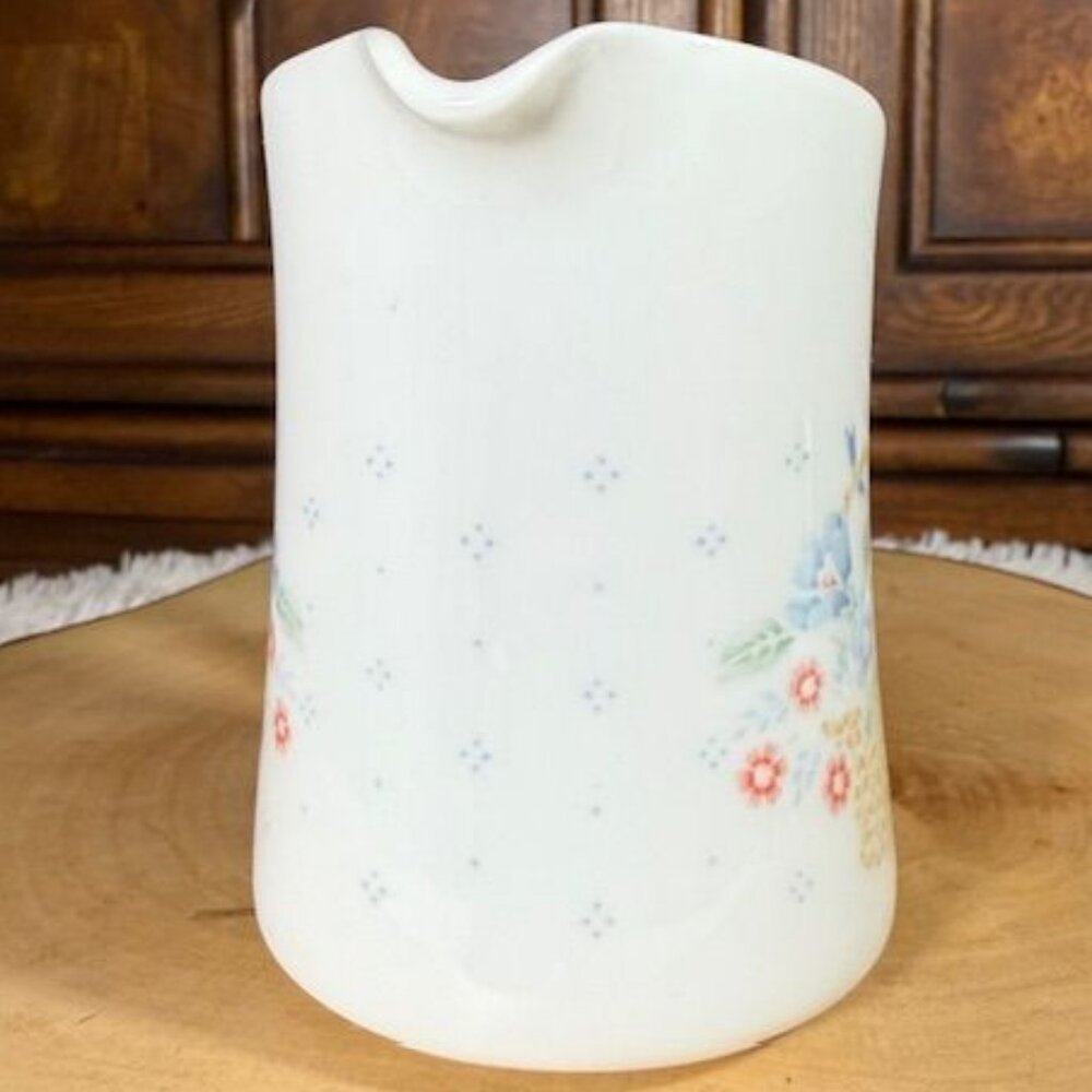 Vintage Corning Country Cornflower 10oz Creamer and Sugar Bowl with Lid - Picture 5 of 13
